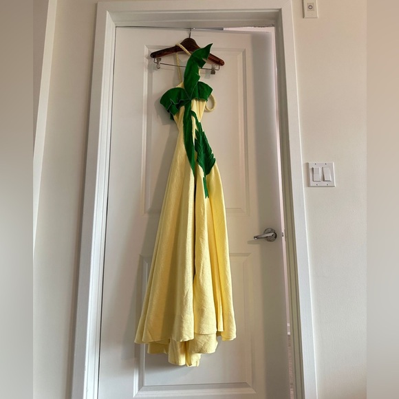 Farm Rio Palm Tree Cutwork Midi Dress - Picture 6 of 9